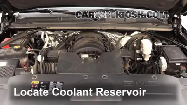 2015 GMC Yukon XL SLT 5.3L V8 FlexFuel Antigel (Liquide de Refroidissement) Ajouter de Antigel